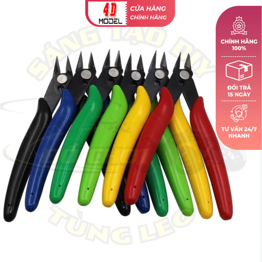 Kìm cắt chân linh kiện, cắt dây điện chuyên dụng, chất lượng cao