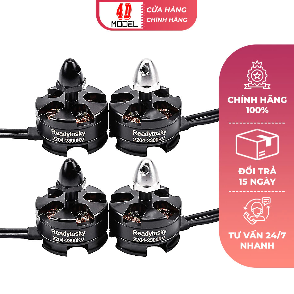 Động Cơ Không Chổi Than Motor Brushless MT2204 - 2300kv Chế Tạo Máy Bay Và Mô Hình Điều Khiển Từ Xa